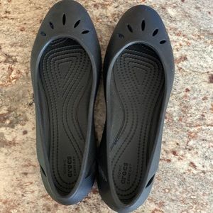 Black Slip On Crocs